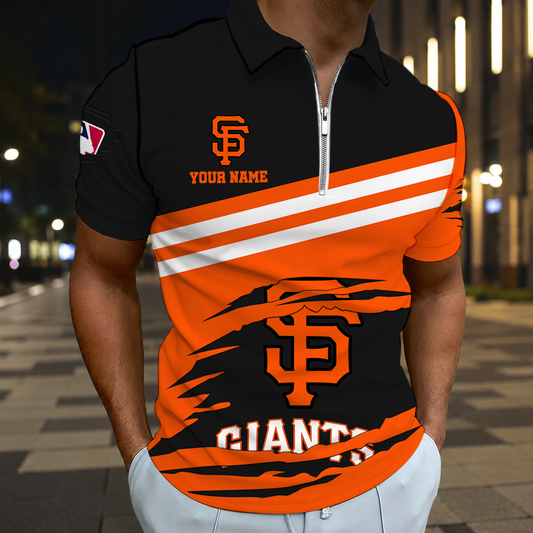 HOT DEAL - NEW CUSTOMIZED MLB06 SFG SAN FRANCISCO GIANTS T-SHIRT, POLO SHIRT, ZIP POLO SHIRT, SWEATSHIRT, HOODIE & ZIP HOODIE