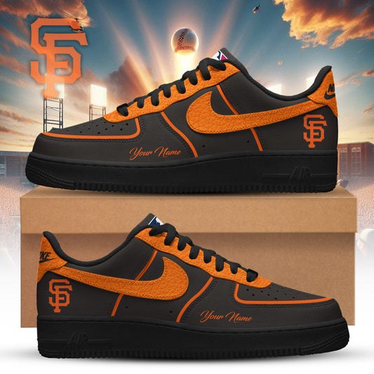 LIMITED EDITION - NEW CUSTOMIZED MLB06 SFG SAN FRANCISCO GIANTS AF1 SNEAKERS