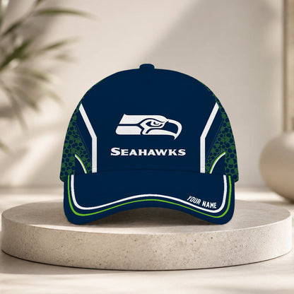 SPECIAL EDITION - NEW CUSTOMIZED NFL06 SSH SEATTLE SEAHAWKS CLASSIC CAP