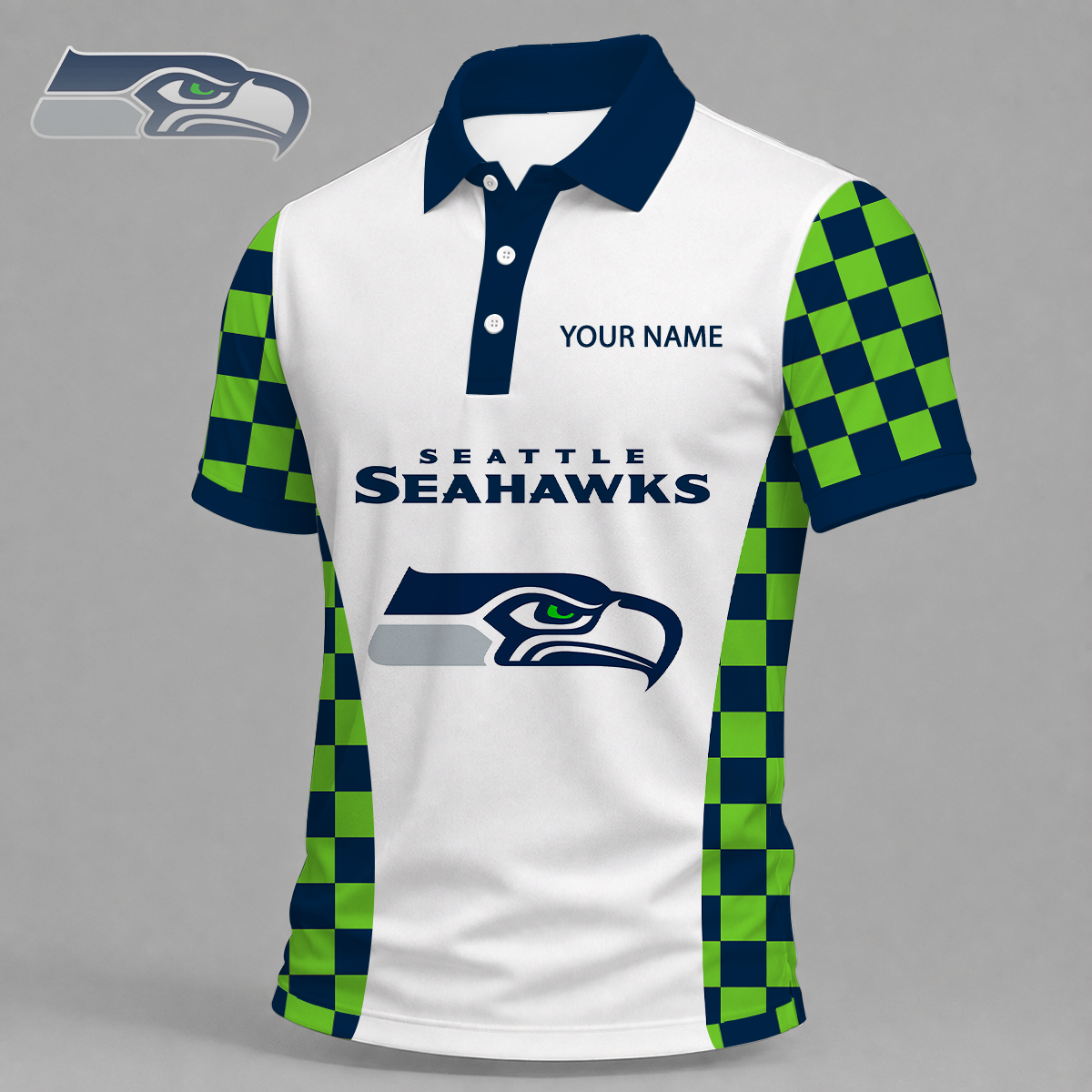 LIMITED EDITION - NEW CUSTOMIZED NFL06 SSH SEATTLE SEAHAWKS T-SHIRT, POLO SHIRT, ZIP POLO SHIRT, SWEATSHIRT, HOODIE & ZIP HOODIE