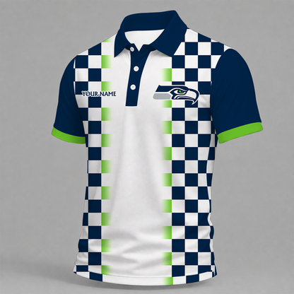 LIMITED EDITION - NEW CUSTOMIZED NFL06 SSH SEATTLE SEAHAWKS POLO SHIRT, ZIP POLO SHIRT, T-SHIRT, HOODIE, ZIP HOODIE & SWEATSHIRT