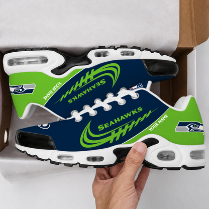 FLASH SALE - NEW CUSTOMIZED NFL06 SSH SEATTLE SEAHAWKS AIR MAX PLUS SNEAKERS