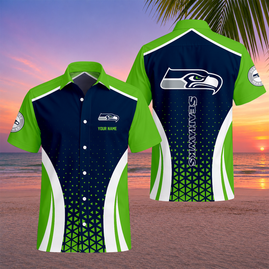 VIRAL EDITION - NEW CUSTOMIZED NFL06 SSH SEATTLE SEAHAWKS UNISEX HAWAIIAN SHIRT