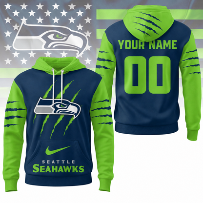 VIRAL EDITION - NEW CUSTOMIZED NFL06 SSH SEATTLE SEAHAWKS T-SHIRT, POLO SHIRT, ZIP POLO SHIRT, SWEATSHIRT, HOODIE & ZIP HOODIE