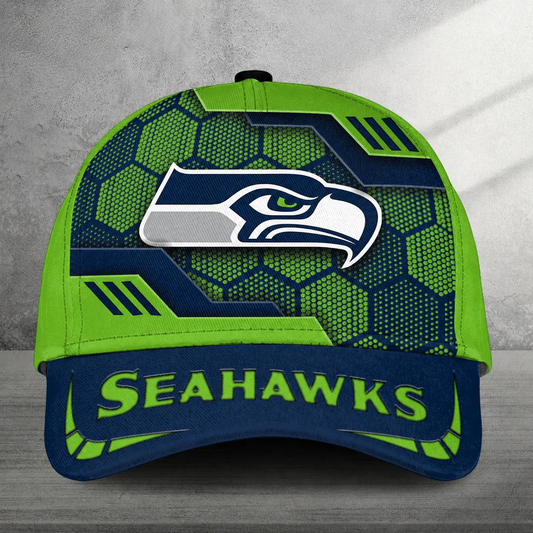 FINAL SALE - NEW CUSTOMIZED NFL06 SSH SEATTLE SEAHAWKS CLASSIC CAP