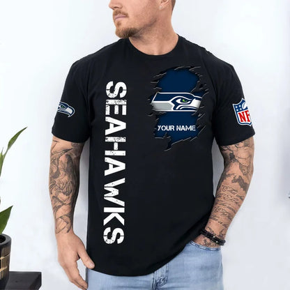 VIRAL EDITION - NEW CUSTOMIZED NFL06 SSH SEATTLE SEAHAWKS T-SHIRT, POLO SHIRT, ZIP POLO SHIRT, SWEATSHIRT, HOODIE & ZIP HOODIE