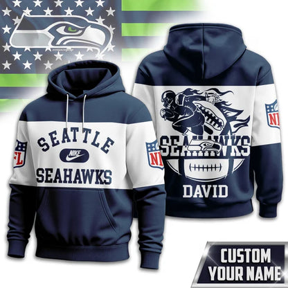 VIRAL EDITION - NEW CUSTOMIZED NFL06 SSH SEATTLE SEAHAWKS T-SHIRT, POLO SHIRT, ZIP POLO SHIRT, SWEATSHIRT, HOODIE & ZIP HOODIE