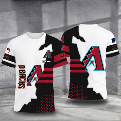 SPECIAL EDITION - NEW CUSTOMIZED MLB07 ADS ARIZONA DIAMONDBACKS T-SHIRT, POLO SHIRT, ZIP POLO SHIRT, SWEATSHIRT, HOODIE & ZIP HOODIE