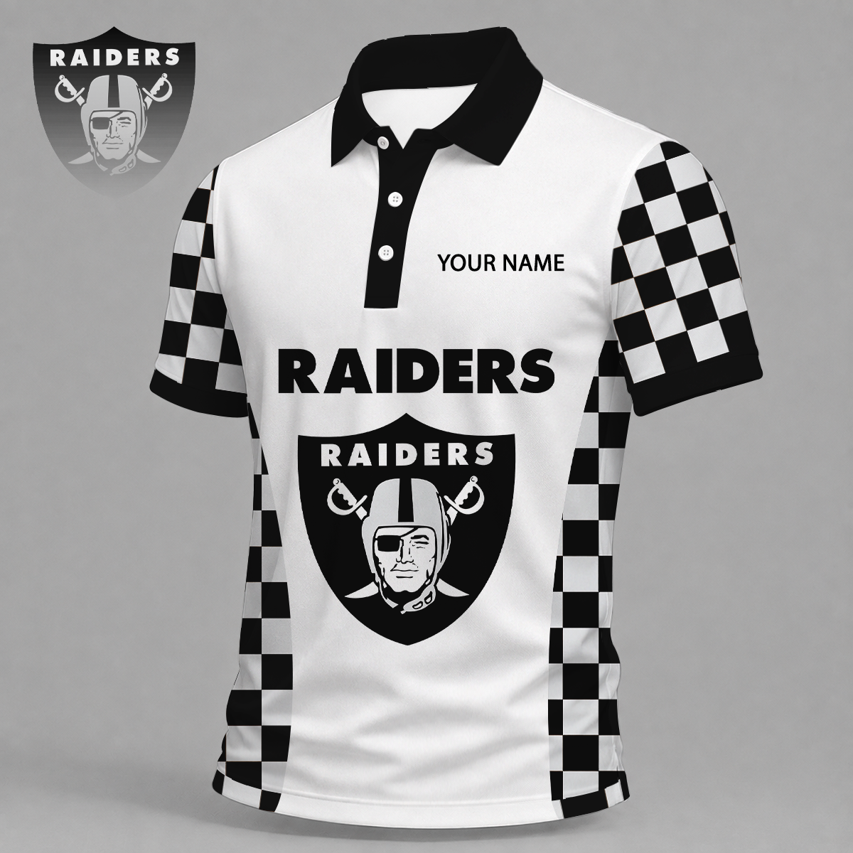 LIMITED EDITION - NEW CUSTOMIZED NFL07 LVR LAS VEGAS RAIDERS T-SHIRT, POLO SHIRT, ZIP POLO SHIRT, SWEATSHIRT, HOODIE & ZIP HOODIE
