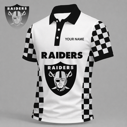 LIMITED EDITION - NEW CUSTOMIZED NFL07 LVR LAS VEGAS RAIDERS T-SHIRT, POLO SHIRT, ZIP POLO SHIRT, SWEATSHIRT, HOODIE & ZIP HOODIE