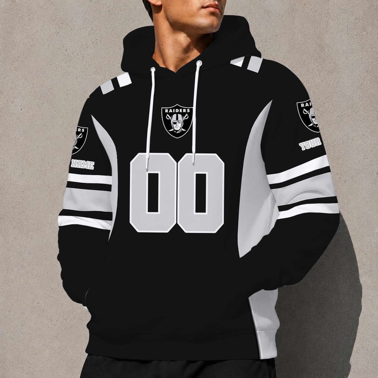 VIRAL EDITION - NEW CUSTOMIZED NFL07 LVR LAS VEGAS RAIDERS T-SHIRT, POLO SHIRT, ZIP POLO SHIRT, SWEATSHIRT, HOODIE & ZIP HOODIE