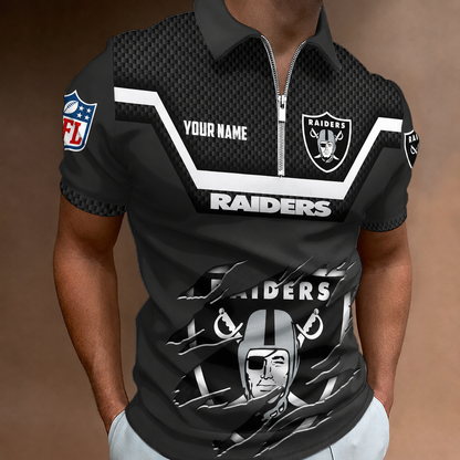 LIMITED EDITION - NEW CUSTOMIZED NFL07 LVR LAS VEGAS RAIDERS T-SHIRT, POLO SHIRT, ZIP POLO SHIRT, SWEATSHIRT, HOODIE & ZIP HOODIE