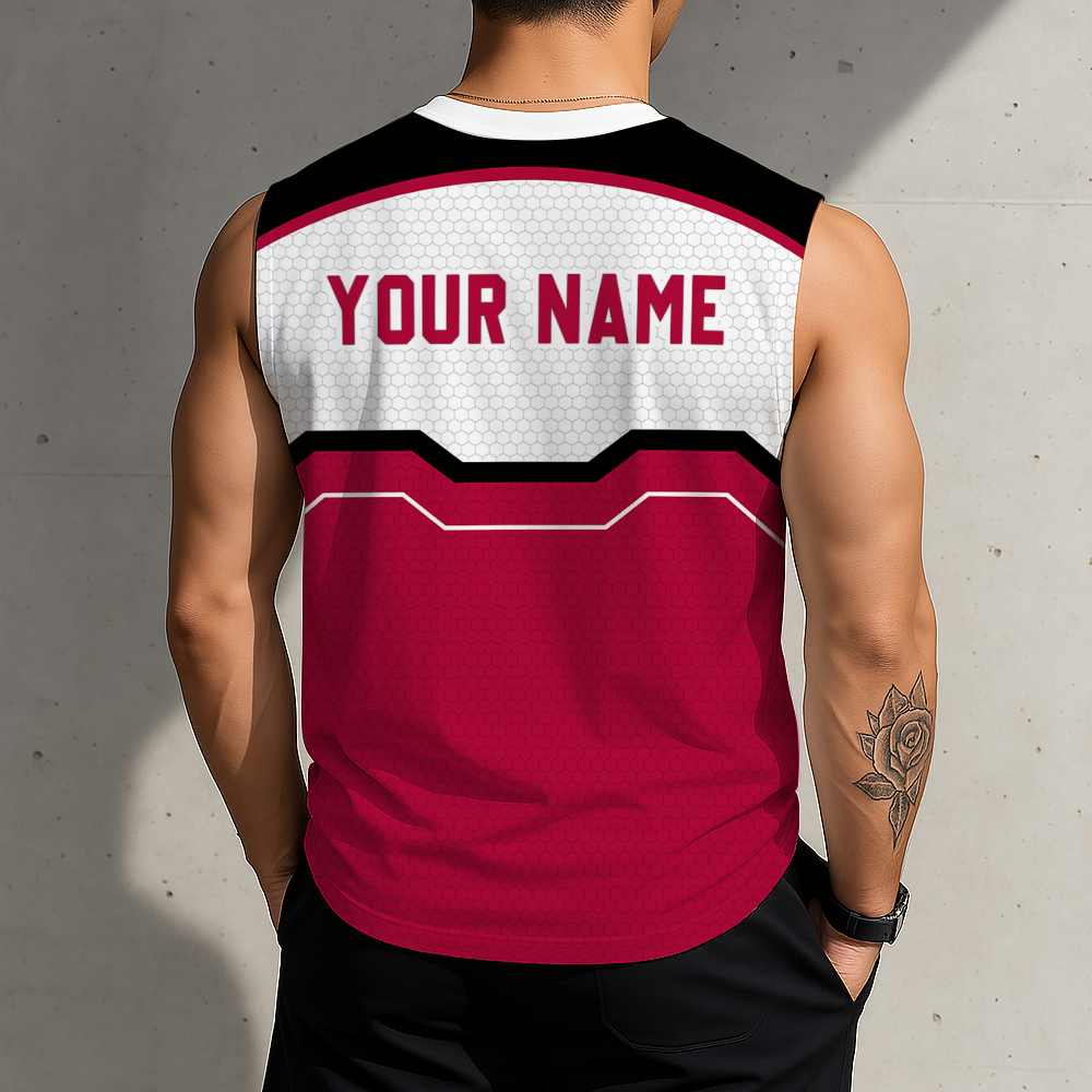 SPECIAL EDITION - NEW CUSTOMIZED NCAA FBS08 ABC ALABAMA CRIMSON TIDE MEN'S GYM SHIRT