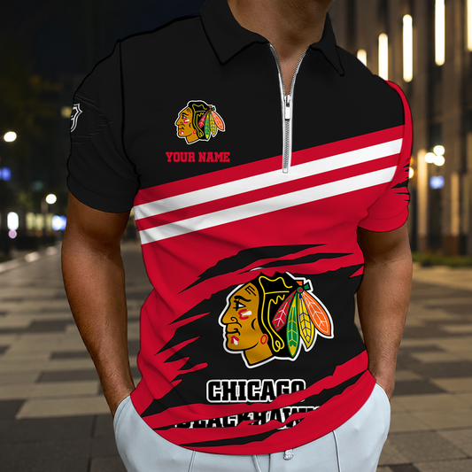 VIRAL EDITION - NEW CUSTOMIZED NHL08 CBH CHICAGO BLACKHAWKS T-SHIRT, POLO SHIRT, ZIP POLO SHIRT, SWEATSHIRT, HOODIE & ZIP HOODIE
