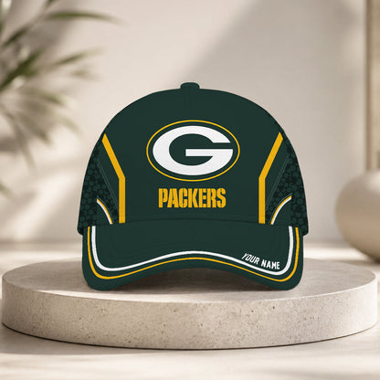 SPECIAL EDITION - NEW CUSTOMIZED NFL08 GBP GREEN BAY PACKERS CLASSIC CAP