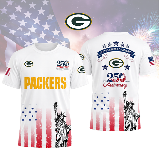 LIMITED EDITION - NEW CUSTOMIZED NFL08 GBP GREEN BAY PACKERS T-SHIRT, POLO SHIRT, ZIP POLO SHIRT, SWEATSHIRT, HOODIE & ZIP HOODIE