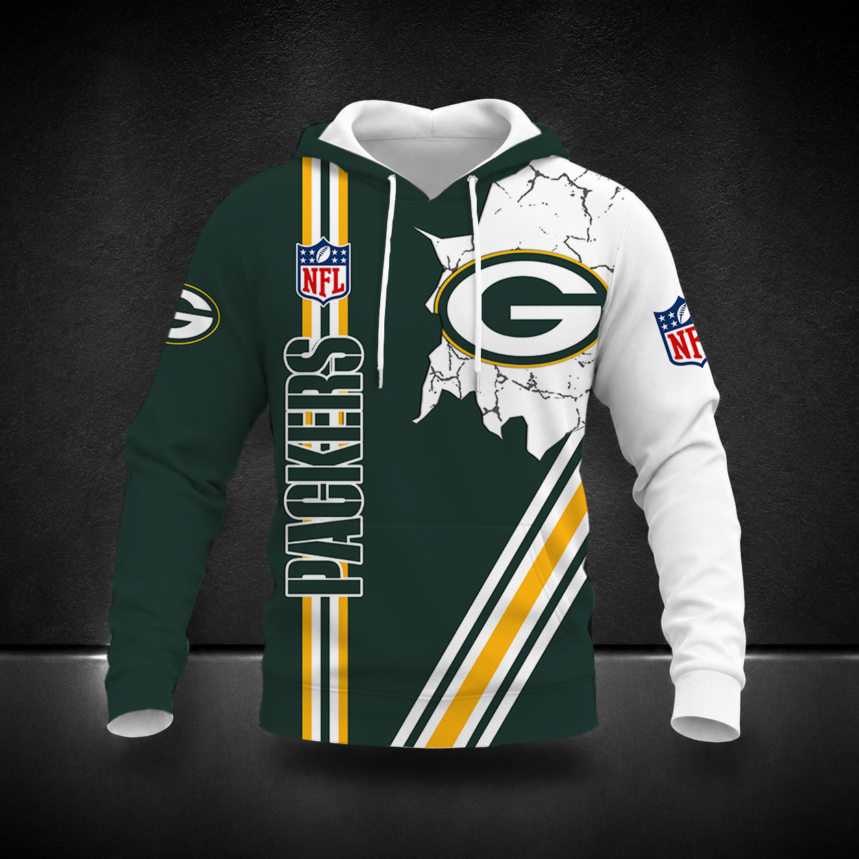 FINAL SALE- NEW CUSTOMIZED NFL08 GBP GREEN BAY PACKERS T-SHIRT, POLO SHIRT, ZIP POLO SHIRT, SWEATSHIRT, HOODIE & ZIP HOODIE
