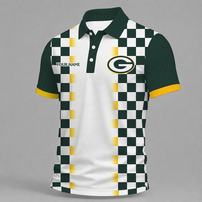 LIMITED EDITION - NEW CUSTOMIZED NFL08 GBP GREEN BAY PACKERS POLO SHIRT, ZIP POLO SHIRT, T-SHIRT, HOODIE, ZIP HOODIE & SWEATSHIRT