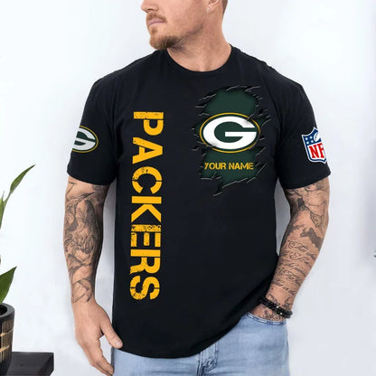 VIRAL EDITION - NEW CUSTOMIZED NFL08 GBP GREEN BAY PACKERS T-SHIRT, POLO SHIRT, ZIP POLO SHIRT, SWEATSHIRT, HOODIE & ZIP HOODIE