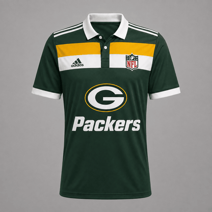 SPECIAL EDITION - NEW CUSTOMIZED NFL08 GBP GREEN BAY PACKERS T-SHIRT, POLO SHIRT, ZIP POLO SHIRT, SWEATSHIRT, HOODIE & ZIP HOODIE