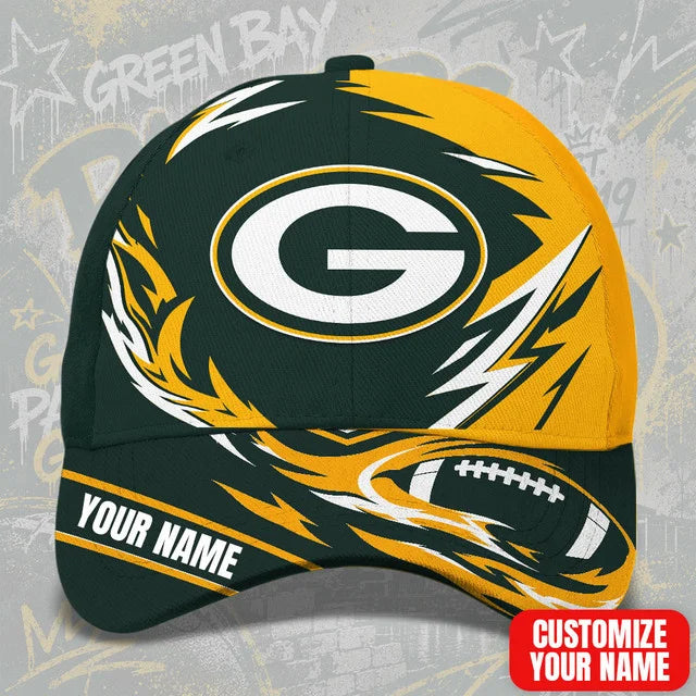 SPECIAL EDITION - NEW CUSTOMIZED NFL08 GBP GREEN BAY PACKERS CLASSIC CAP