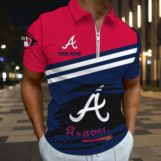 HOT DEAL - NEW CUSTOMIZED MLB09 ABS ATLANTA BRAVES T-SHIRT, POLO SHIRT, ZIP POLO SHIRT, SWEATSHIRT, HOODIE & ZIP HOODIE