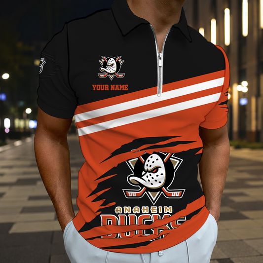 VIRAL EDITION - NEW CUSTOMIZED NHL09 AHD ANAHEIM DUCKS T-SHIRT, POLO SHIRT, ZIP POLO SHIRT, SWEATSHIRT, HOODIE & ZIP HOODIE