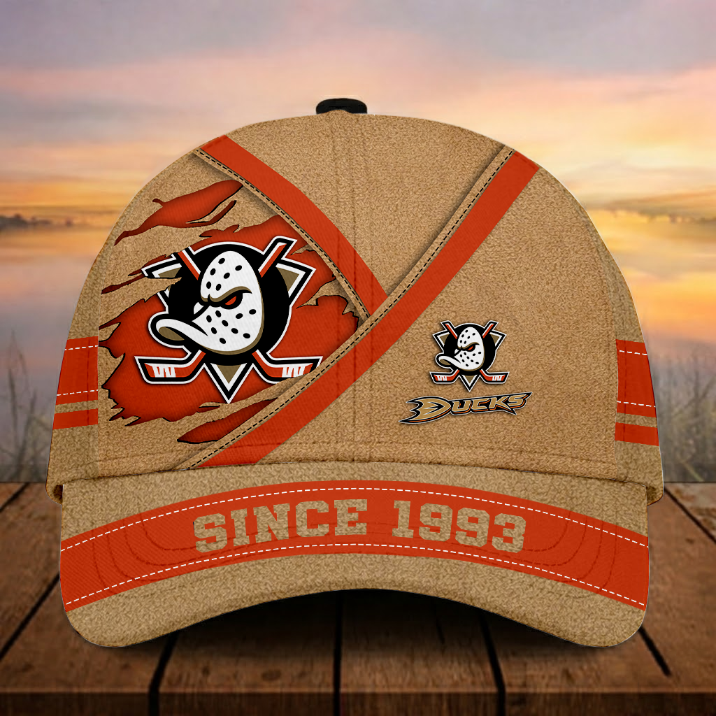 LIMITED EDITION - NEW CUSTOMIZED NHL09 AHD AH DUCKS CLASSIC CAP