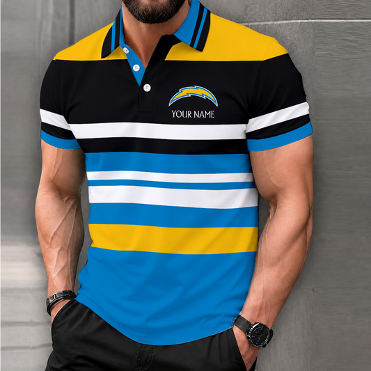 VIRAL EDITION - NEW CUSTOMIZED NFL09 LAC LOS ANGELES CHARGERS T-SHIRT, POLO SHIRT, ZIP POLO SHIRT, SWEATSHIRT, HOODIE & ZIP HOODIE