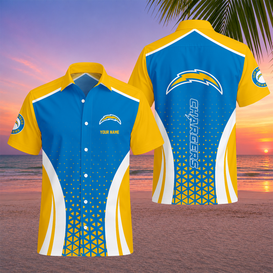VIRAL EDITION - NEW CUSTOMIZED NFL09 LAC LOS ANGELES CHARGERS UNISEX HAWAIIAN SHIRT