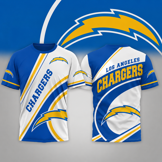 FINAL SALE - NEW CUSTOMIZED NFL09 LAC LOS ANGELES CHARGERS POLO SHIRT, ZIP POLO SHIRT, T-SHIRT, HOODIE, ZIP HOODIE & SWEATSHIRT