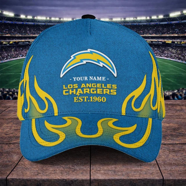 VIRAL EDITION - NEW CUSTOMIZED NFL09 LAC LOS ANGELES CHARGERS CLASSIC CAP
