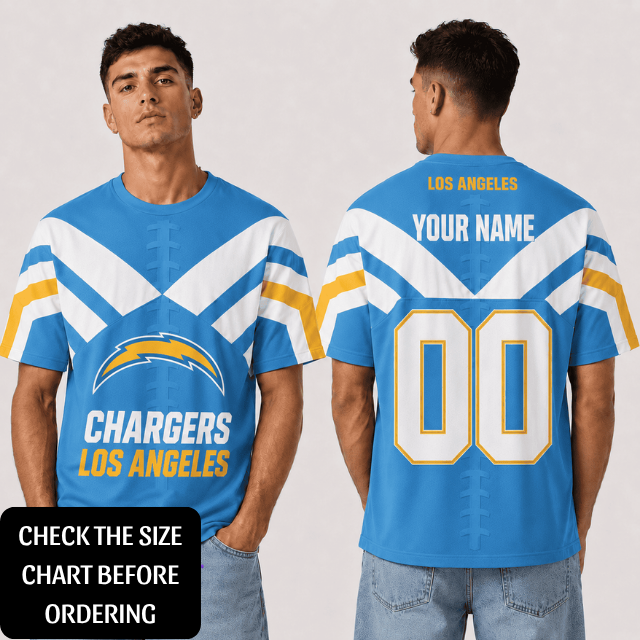 SPECIAL EDITION - NEW CUSTOMIZED NFL09 LAC LOS ANGELES CHARGERS T-SHIRT, POLO SHIRT, ZIP POLO SHIRT, HOODIE, ZIP HOODIE & SWEATSHIRT