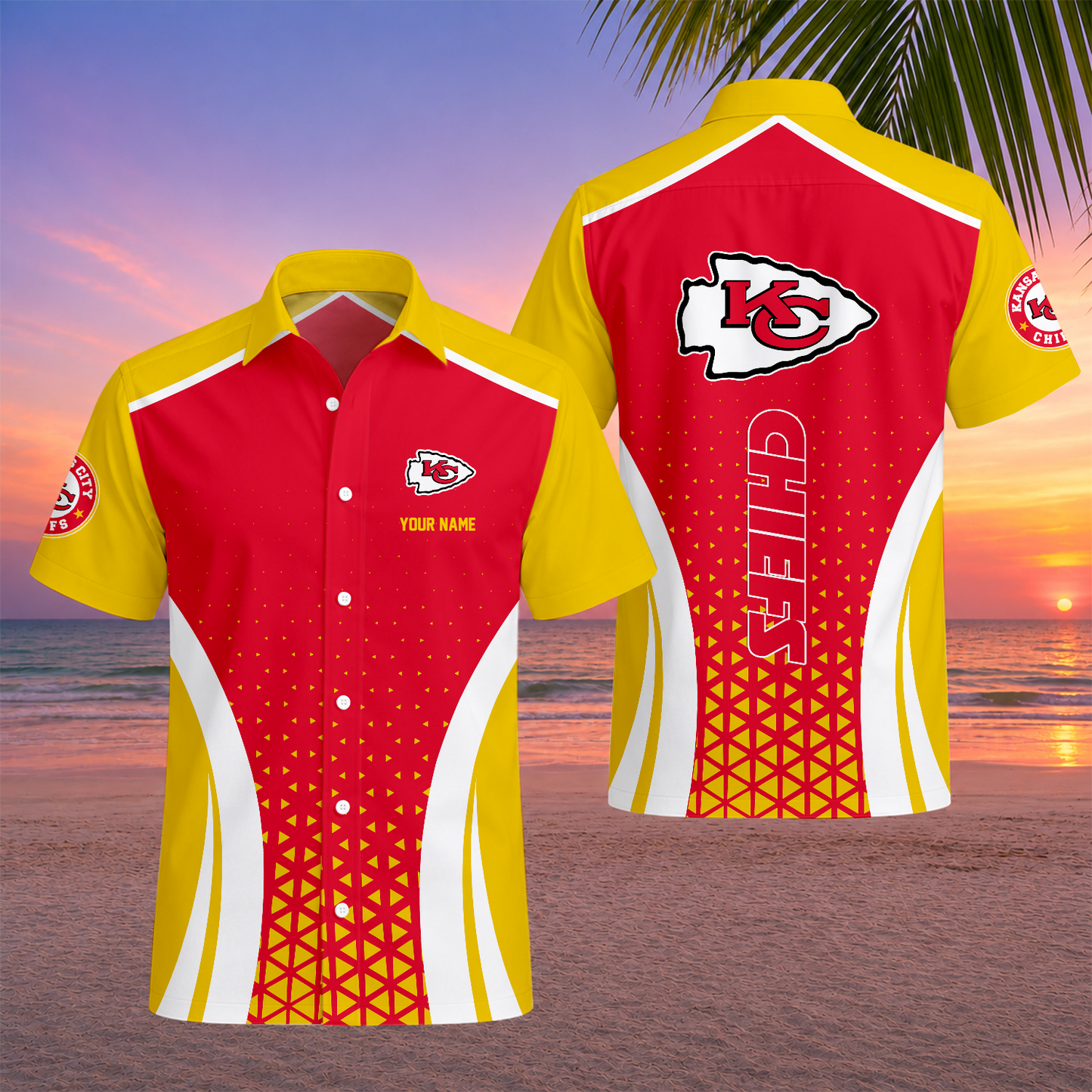VIRAL EDITION - NEW CUSTOMIZED NFL01 KCC KANSAS CITY CHIEFS UNISEX HAWAIIAN SHIRT