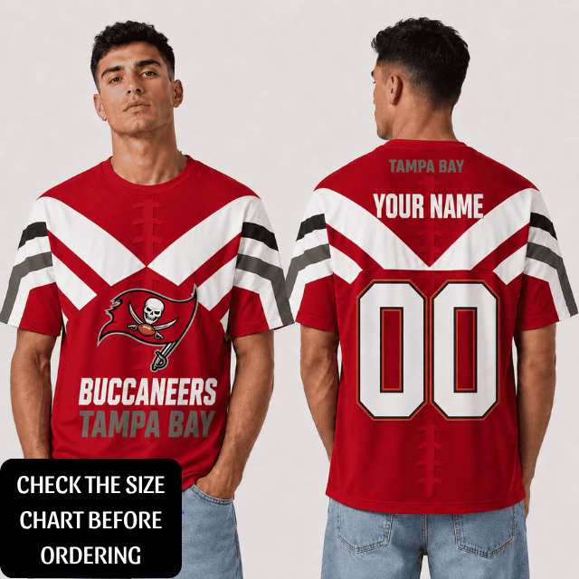 SPECIAL EDITION - NEW CUSTOMIZED NFL10 TBB TAMPA BAY BUCCANEERS T-SHIRT, POLO SHIRT, ZIP POLO SHIRT, HOODIE, ZIP HOODIE & SWEATSHIRT