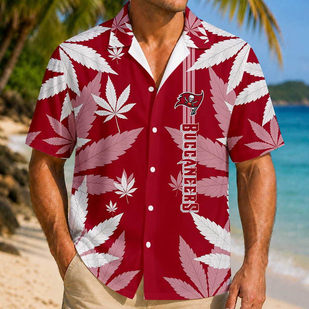 FINAL SALE - NEW CUSTOMIZED NFL10 TBB TAMPA BAY BUCCANEERS UNISEX HAWAIIAN SHIRT