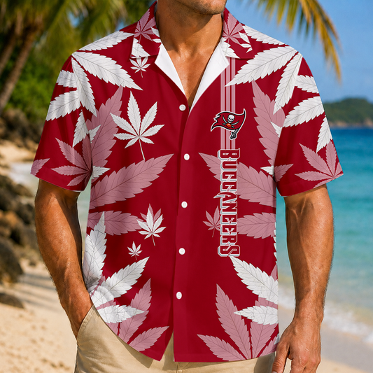 FINAL SALE - NEW CUSTOMIZED NFL10 TBB TAMPA BAY BUCCANEERS UNISEX HAWAIIAN SHIRT