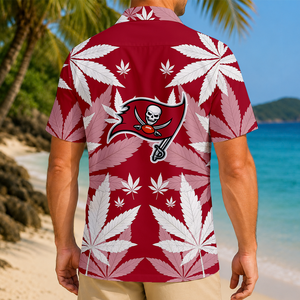 FINAL SALE - NEW CUSTOMIZED NFL10 TBB TAMPA BAY BUCCANEERS UNISEX HAWAIIAN SHIRT