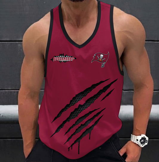 LIMITED EDITION - NEW CUSTOMIZED NFL10 TBB TAMPA BAY BUCCANEERS UNISEX TANK TOP