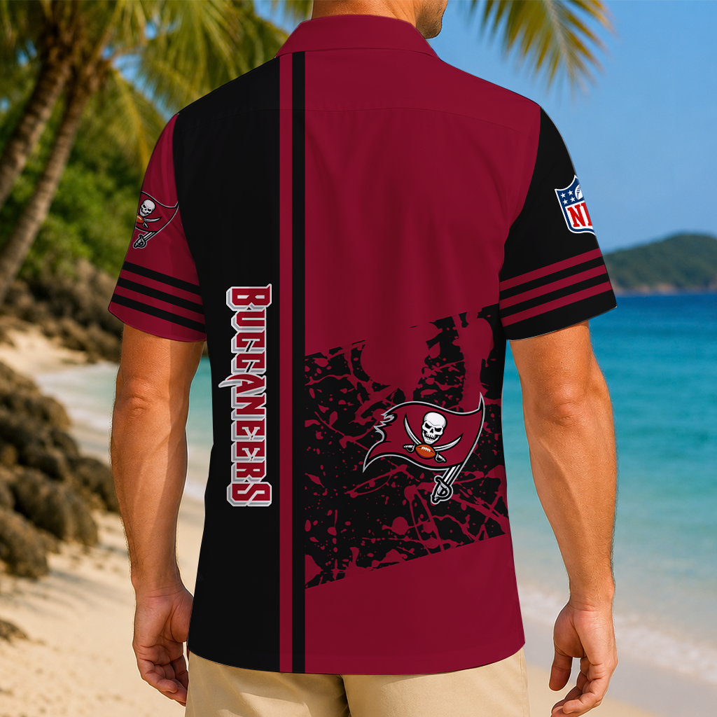 FINAL SALE - NEW CUSTOMIZED NFL10 TBB TAMPA BAY BUCCANEERS UNISEX HAWAIIAN SHIRT