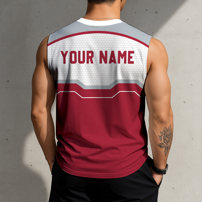 FINAL SALE - NEW CUSTOMIZED NFL10 TBB TAMPA BAY BUCCANEERS MEN'S GYM SHIRT