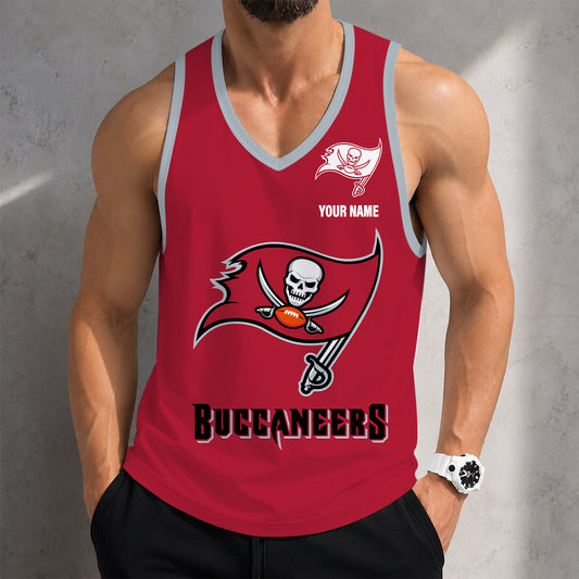 VIRAL EDITION - NEW CUSTOMIZED NFL10 TBB TAMPA BAY BUCCANEERS TANK TOP