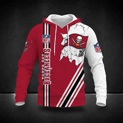 FINAL SALE- NEW CUSTOMIZED NFL10 TBB TAMPA BAY BUCCANEERS T-SHIRT, POLO SHIRT, ZIP POLO SHIRT, SWEATSHIRT, HOODIE & ZIP HOODIE
