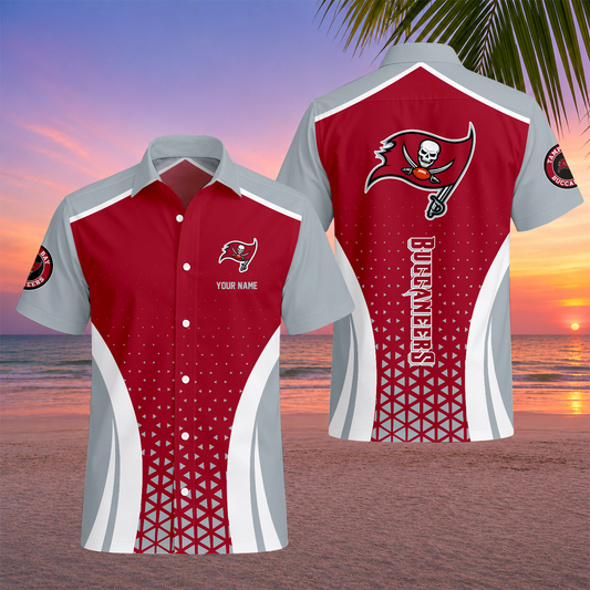 VIRAL EDITION - NEW CUSTOMIZED NFL10 TBB TAMPA BAY BUCCANEERS UNISEX HAWAIIAN SHIRT