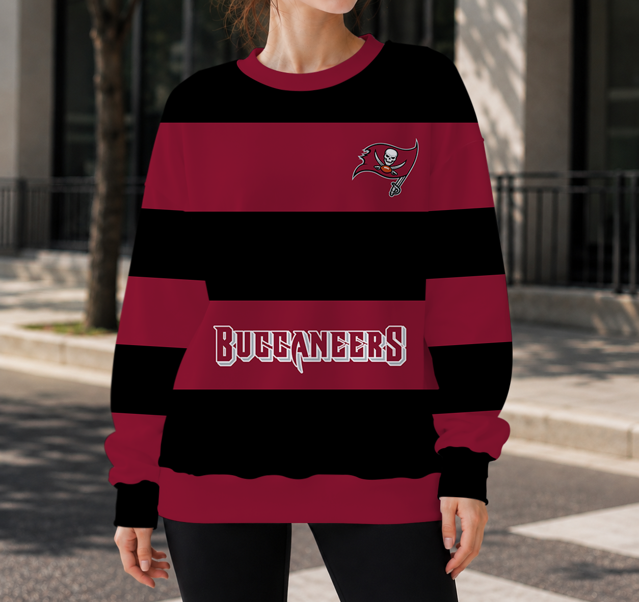 HOT DEAL- NEW CUSTOMIZED NFL10 TBB TAMPA BAY BUCCANEERS UNISEX SWEATSHIRT