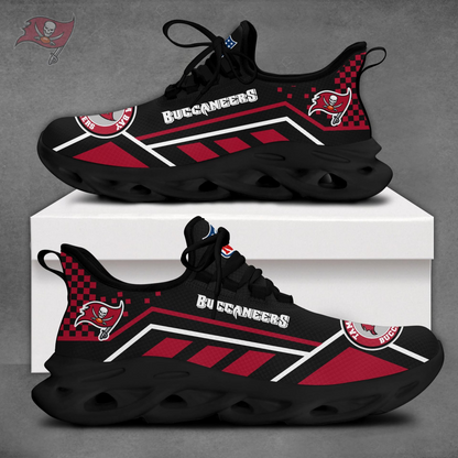 LIMITED EDITION - NEW CUSTOMIZED NFL10 TBB TAMPA BAY BUCCANEERS MAX SOUL SHOES