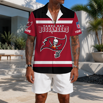FLASH SALE - NEW CUSTOMIZED NFL10 TBB TAMPA BAY BUCCANEERS UNISEX HAWAIIAN SHIRT
