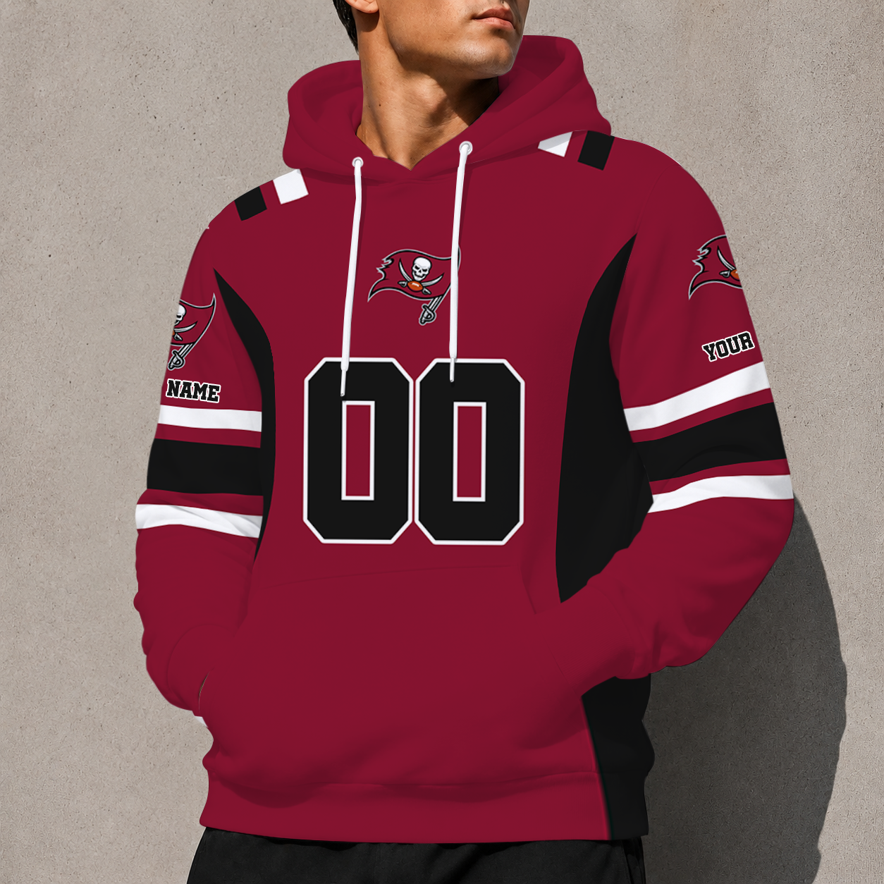 VIRAL EDITION - NEW CUSTOMIZED NFL10 TBB TAMPA BAY BUCCANEERS T-SHIRT, POLO SHIRT, ZIP POLO SHIRT, SWEATSHIRT, HOODIE & ZIP HOODIE