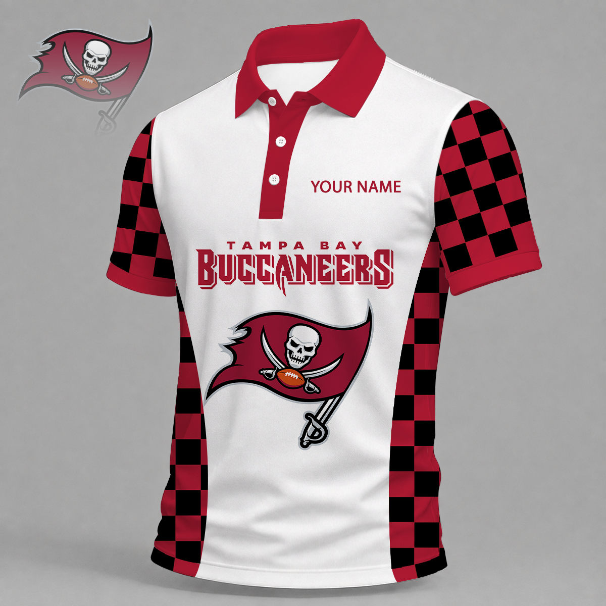 LIMITED EDITION - NEW CUSTOMIZED NFL10 TBB TAMPA BAY BUCCANEERS T-SHIRT, POLO SHIRT, ZIP POLO SHIRT, SWEATSHIRT, HOODIE & ZIP HOODIE