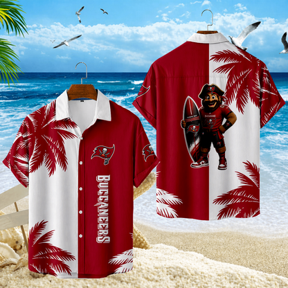 LIMITED EDITION - NEW CUSTOMIZED NFL10 TBB TAMPA BAY BUCCANEERS UNISEX HAWAIIAN SHIRT